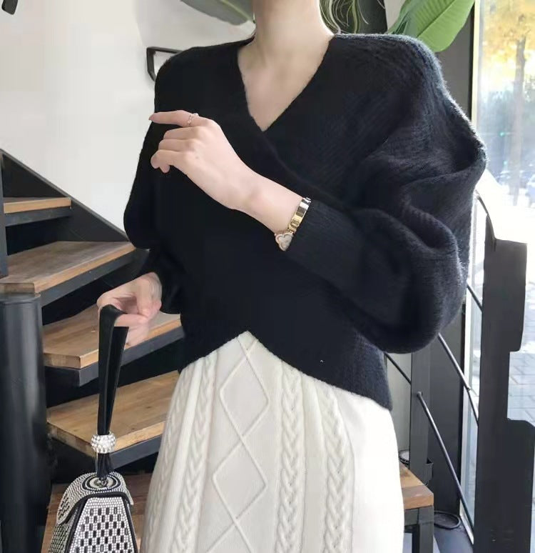 Cazel | Pull en tricot croisé chic