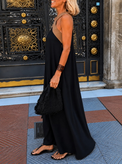 Cross-Over Maxi Dress