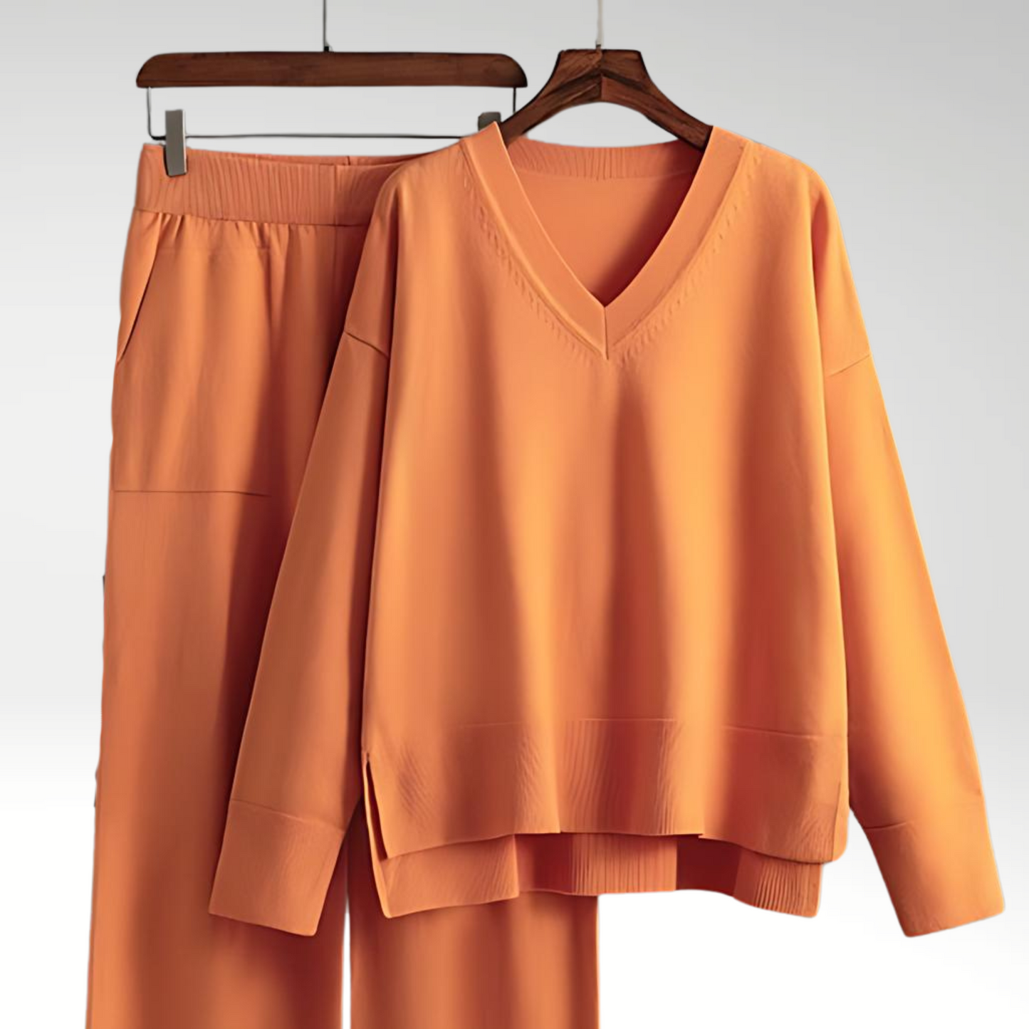 Cazel | Luxe Ensemble deux pièces col V
