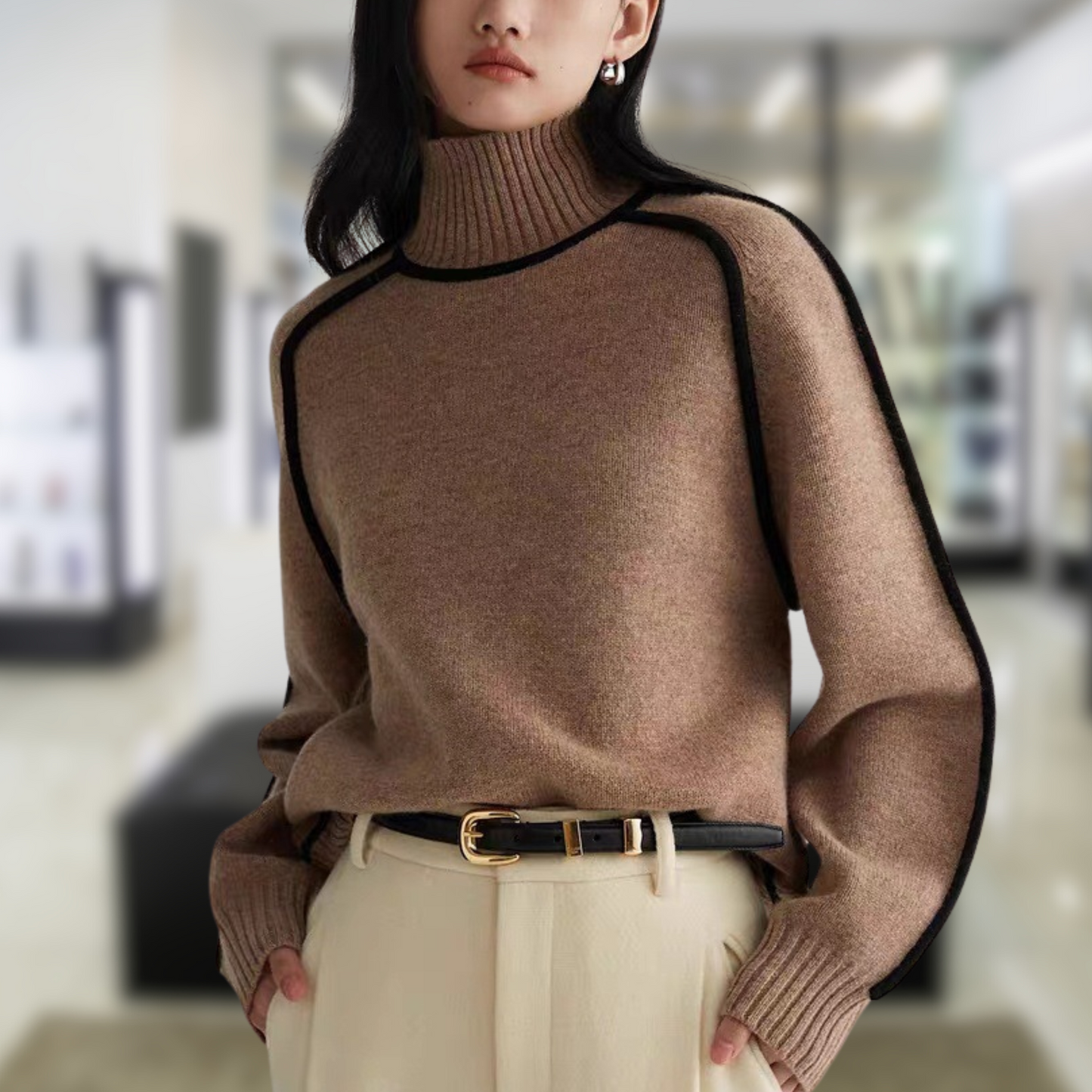 Cazel | Pull à col roulé confortable
