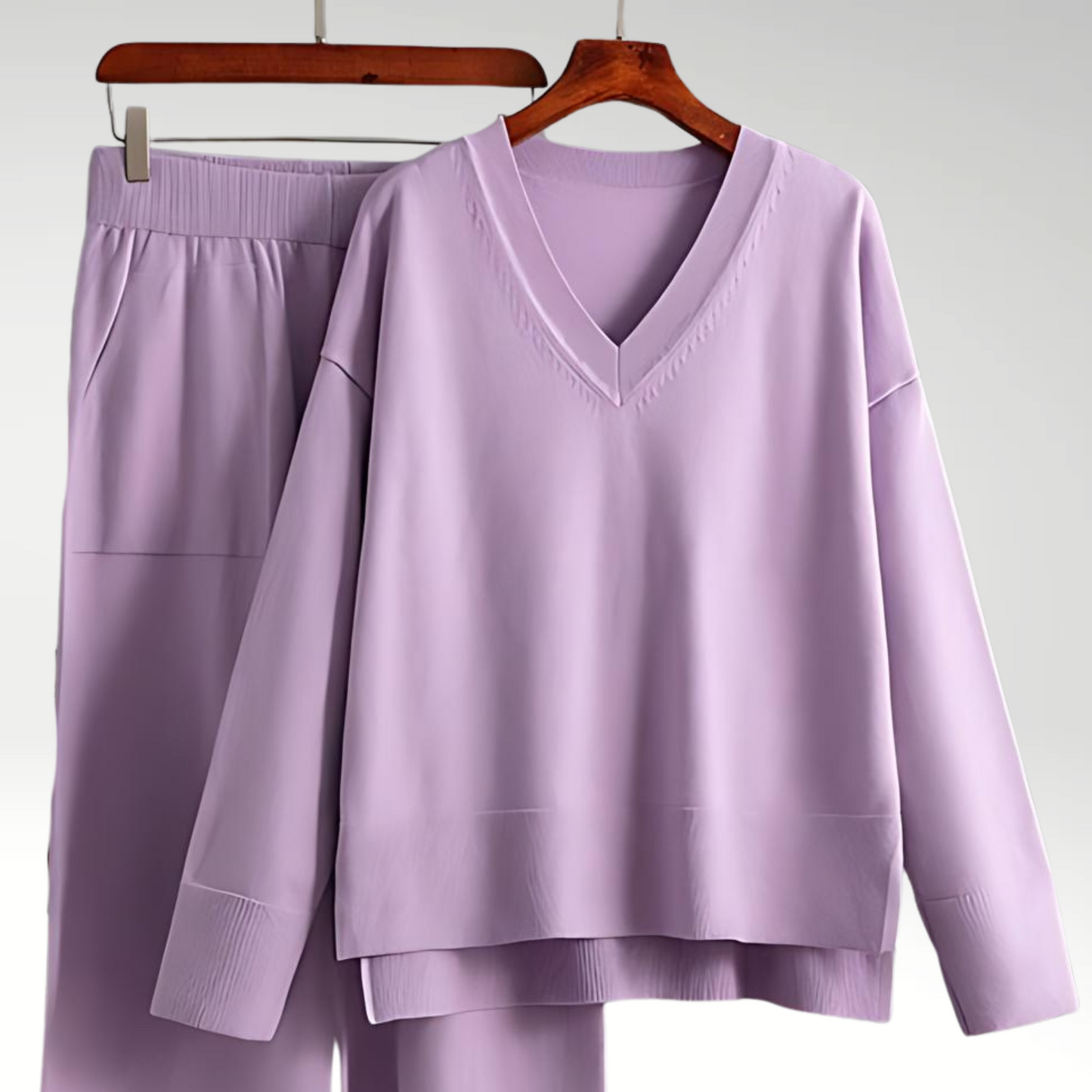 Cazel | Luxe Ensemble deux pièces col V