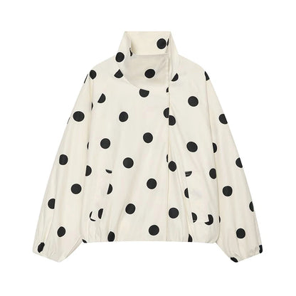 Veste à Pois Élégante