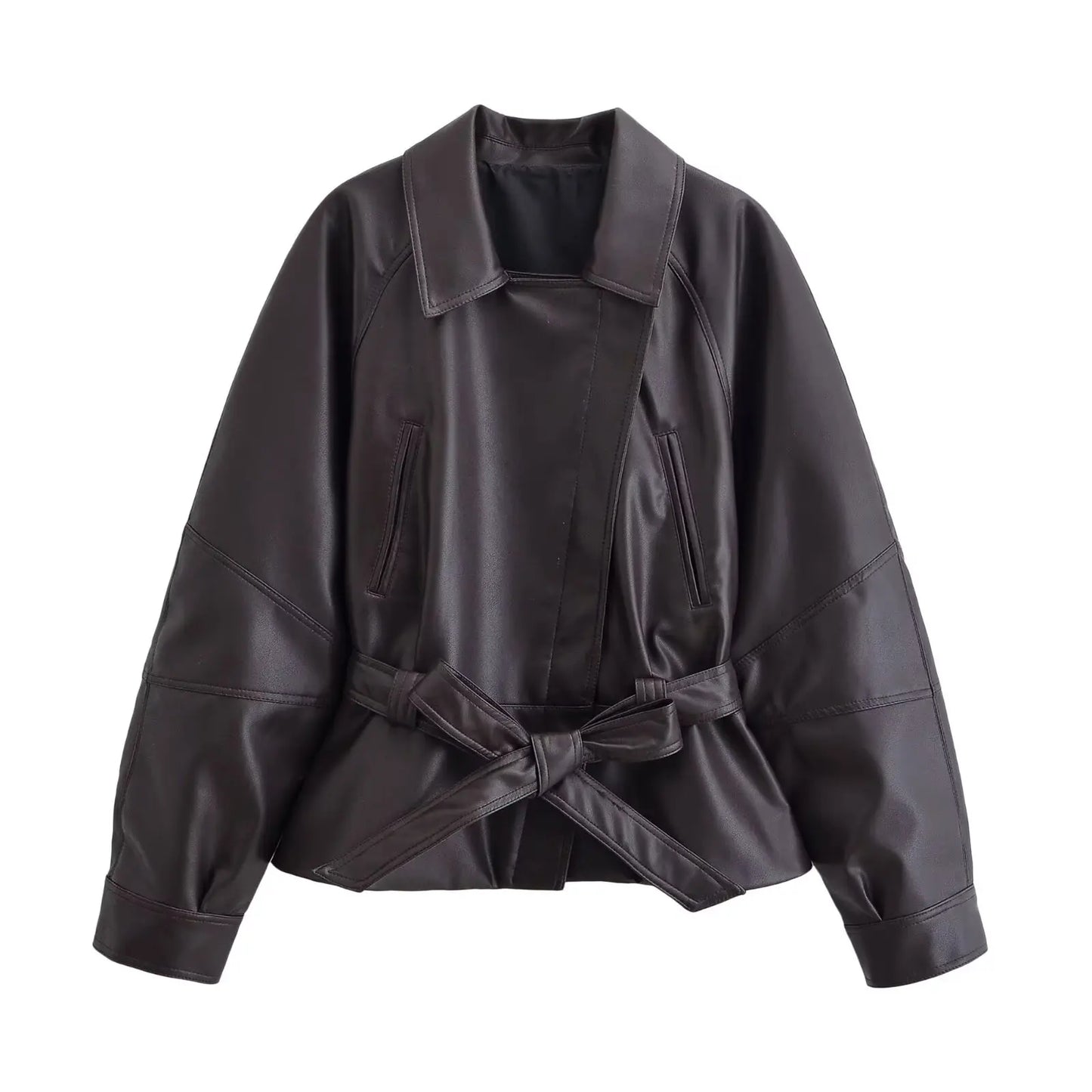 Élégance Intemporelle | Veste en Cuir
