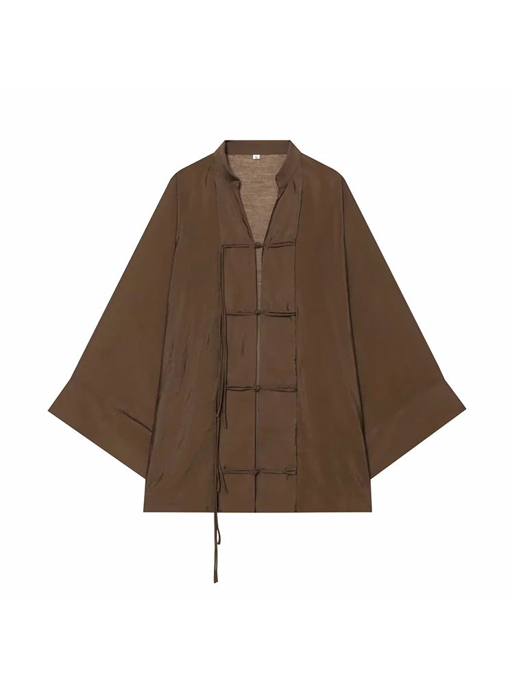 Women Elegant Blouse For Women Loose Long Sleeve Shirts Female Single-breasted Casual Shirts Fashion See Through Thin Top