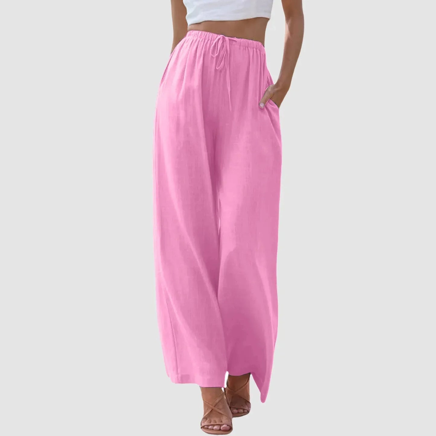 Cazel | Pantalon taille haute à jambes larges