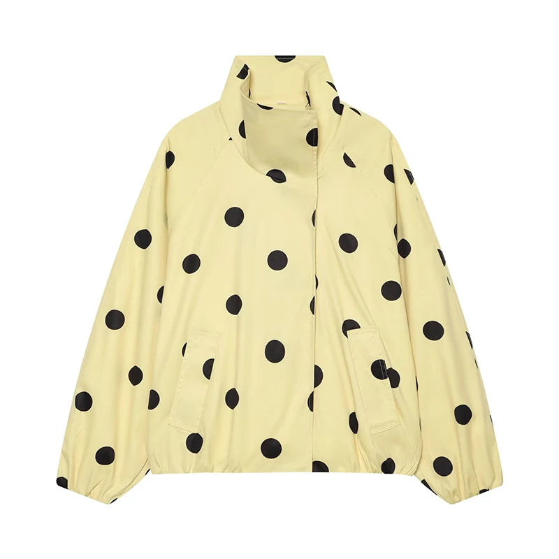 Veste à Pois Élégante