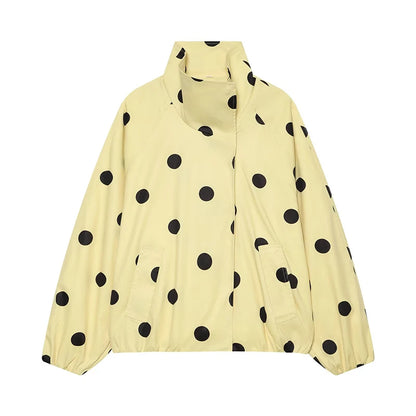 Veste à Pois Élégante