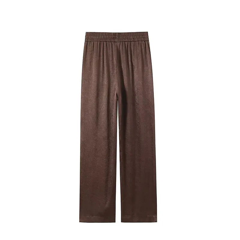 Élégance en Daim | Ensemble Blazer & Pantalon