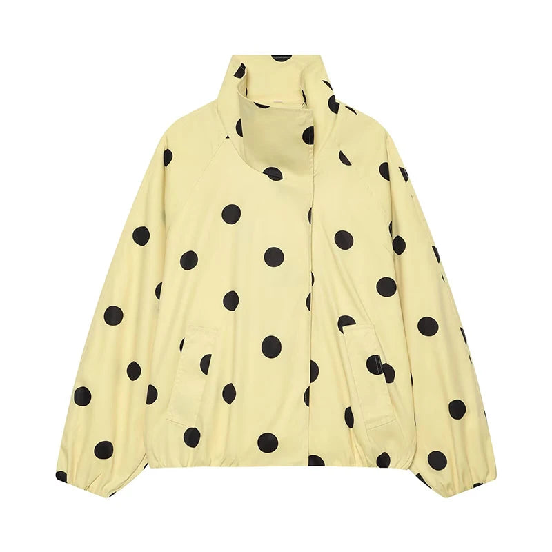 Veste à Pois Élégante