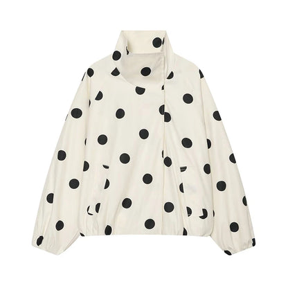 Veste à Pois Élégante