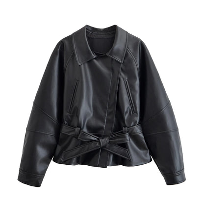 Élégance Intemporelle | Veste en Cuir