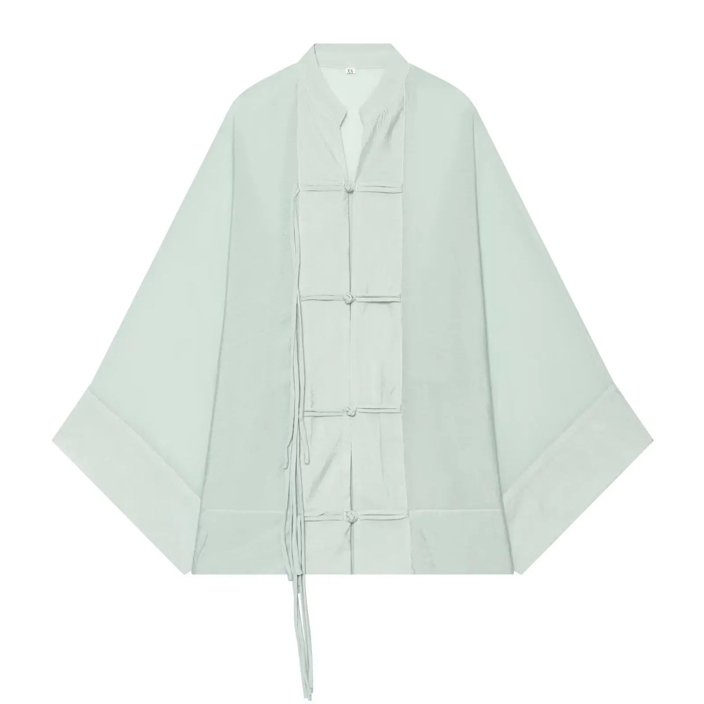 Women Elegant Blouse For Women Loose Long Sleeve Shirts Female Single-breasted Casual Shirts Fashion See Through Thin Top